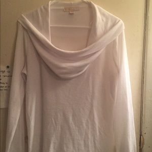 White Michael Kors long sleeve shirt